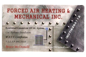 Forced Air Heating & Mechanical Inc. logo